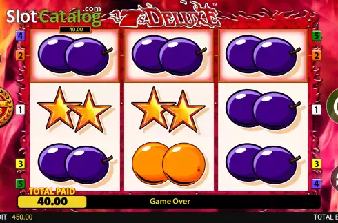 Скрин3. 7's Deluxe Fortune Spins слот