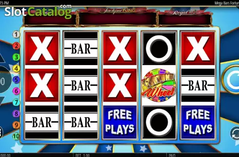 Скрин3. Mega Bars Fortune Wheel слот