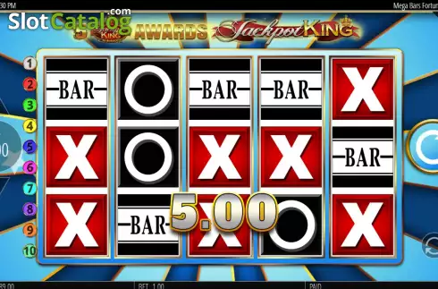 Скрин6. Mega Bars Fortune Wheel слот