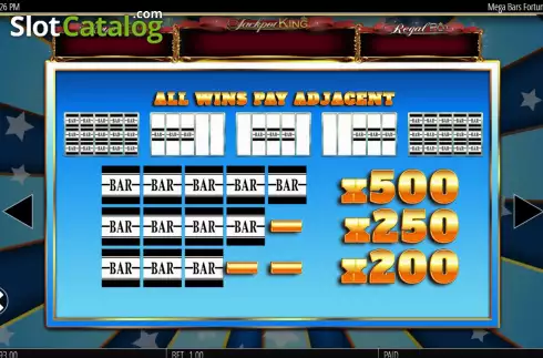 Скрин8. Mega Bars Fortune Wheel слот