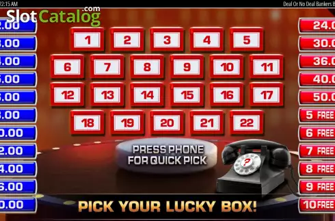 Скрин8. Deal Or No Deal Banker's Bonanza слот