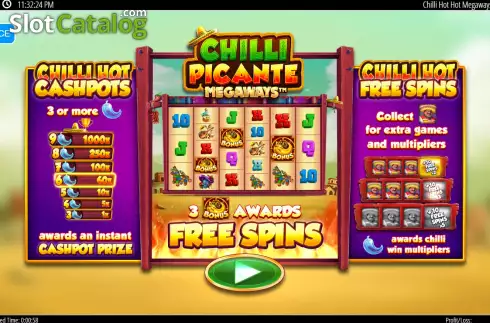 Скрин2. Chilli Picante Megaways слот