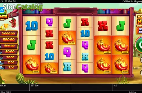 Скрин3. Chilli Picante Megaways слот