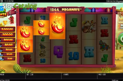 Скрин4. Chilli Picante Megaways слот