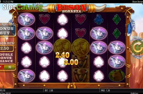 Скрин4. Bison Bonanza слот