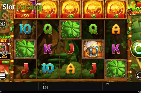 Скрин2. 5 Pots O'Riches слот
