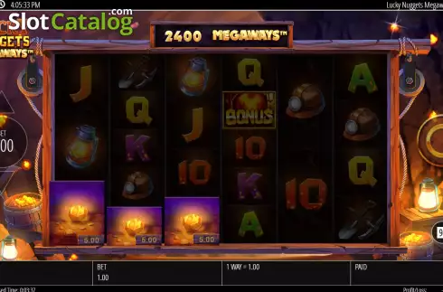 Скрин4. Lucky Nuggets Megaways слот