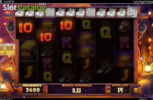 Скрин7. Lucky Nuggets Megaways слот