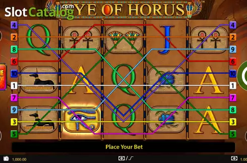 Скрин2. Eye of Horus Fortune Play слот