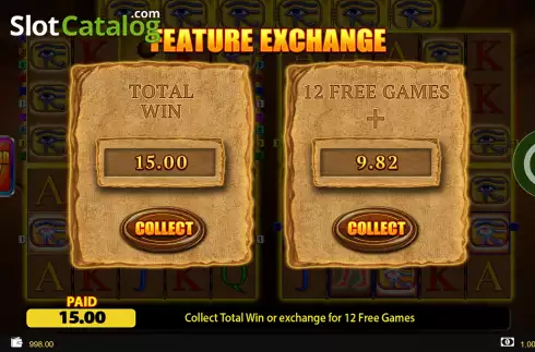 Скрин7. Eye of Horus Fortune Play слот