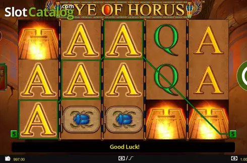 Скрин8. Eye of Horus Fortune Play слот