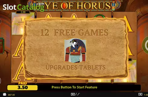 Скрин9. Eye of Horus Fortune Play слот