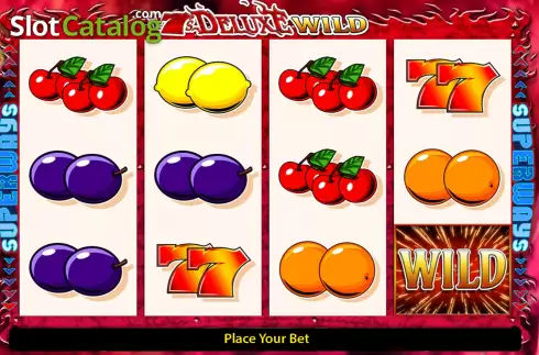 Скрин3. 7's Deluxe Wild Fortune Play слот