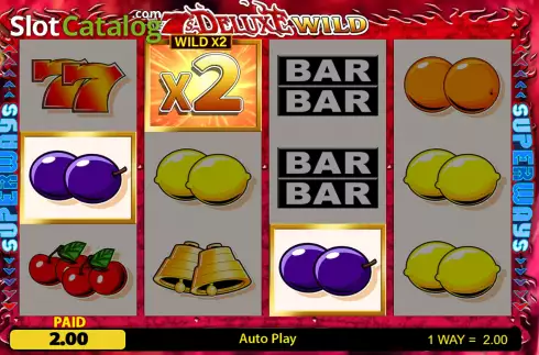 Скрин5. 7's Deluxe Wild Fortune Play слот
