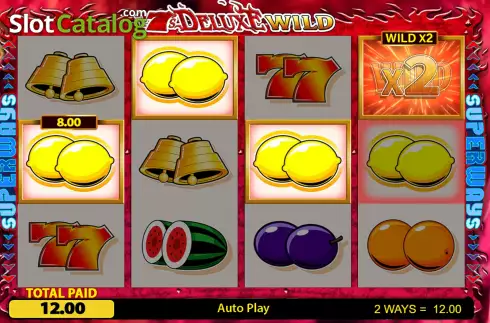 Скрин6. 7's Deluxe Wild Fortune Play слот