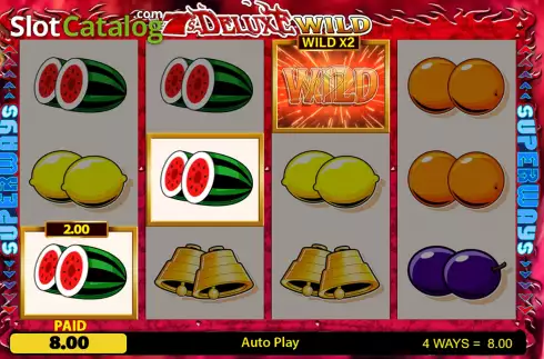 Скрин7. 7's Deluxe Wild Fortune Play слот
