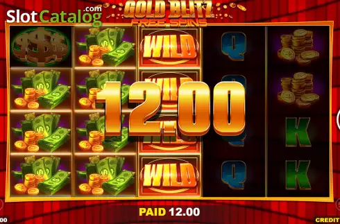 Скрин8. Gold Blitz Free Spins слот
