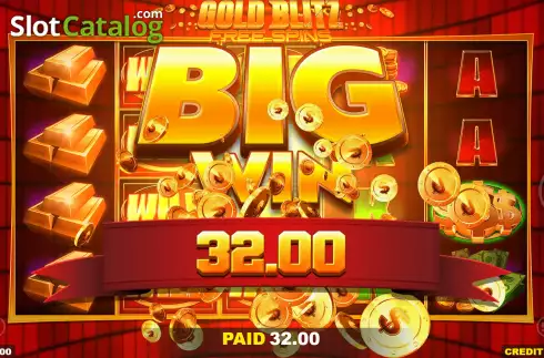 Скрин9. Gold Blitz Free Spins слот