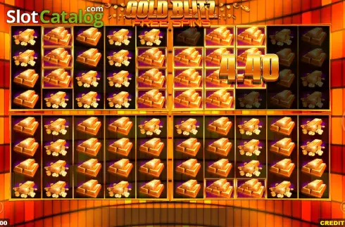 Скрин4. Gold Blitz Free Spins слот