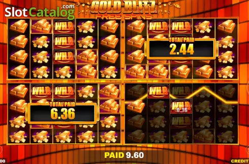 Скрин5. Gold Blitz Free Spins слот
