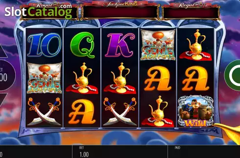 Скрин2. Genie Jackpots слот