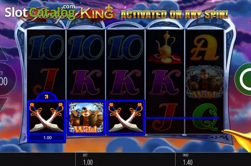 Скрин3. Genie Jackpots слот