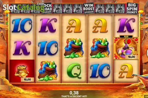 Скрин8. Genie Jackpots Big Spin Frenzy слот