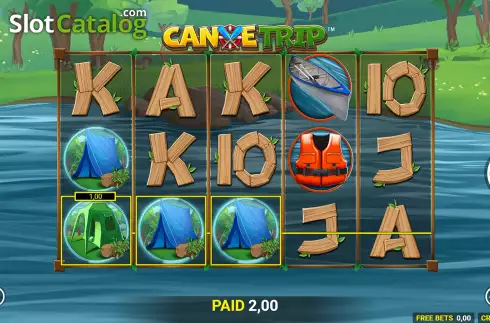 Скрин4. Canoe Trip слот