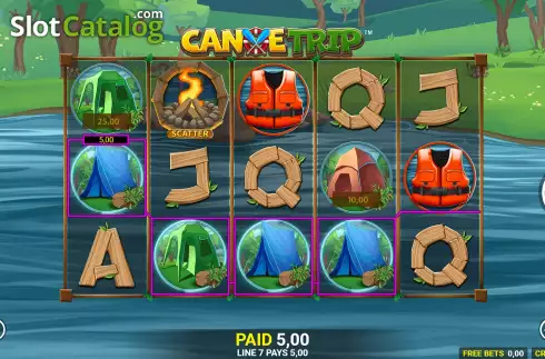 Скрин5. Canoe Trip слот