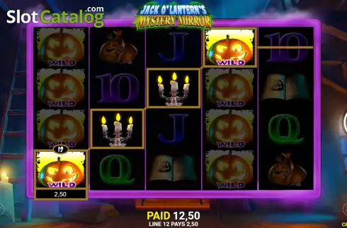Скрин4. Jack o'Lantern's Mystery Mirrors слот