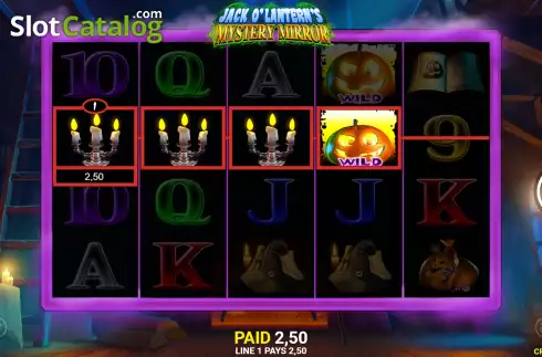 Скрин5. Jack o'Lantern's Mystery Mirrors слот