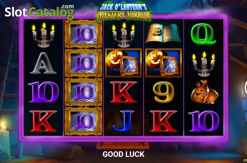 Скрин8. Jack o'Lantern's Mystery Mirrors слот
