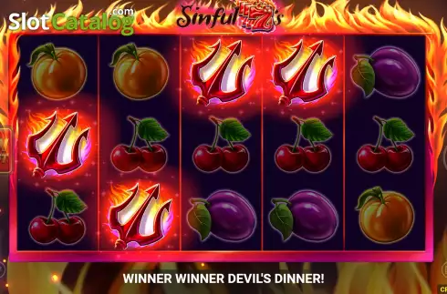Скрин6. Sinful 7s слот