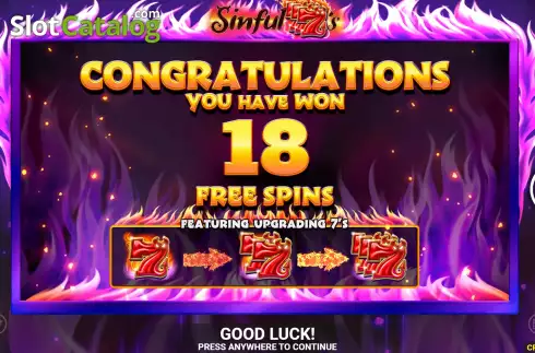Скрин7. Sinful 7s слот
