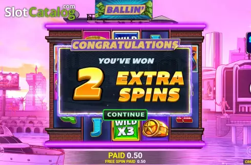 Скрин9. Ballin' слот