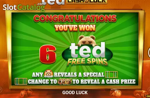 Скрин8. Ted Cash and Lock слот