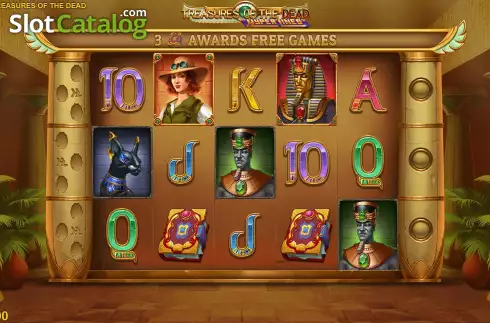 Скрин2. Treasures of the Dead слот