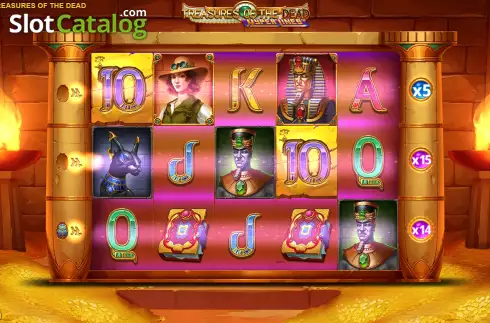 Скрин6. Treasures of the Dead слот