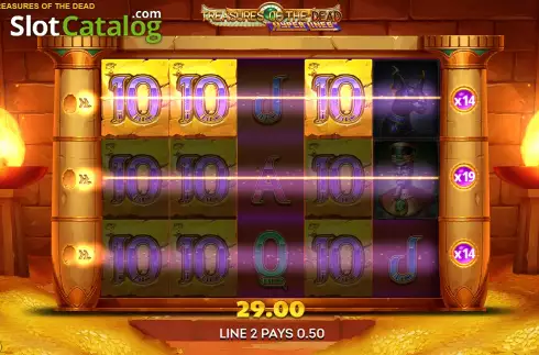 Скрин7. Treasures of the Dead слот