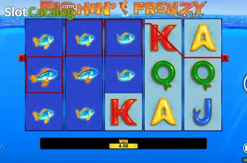 Скрин3. Fishin' Frenzy All Stars слот