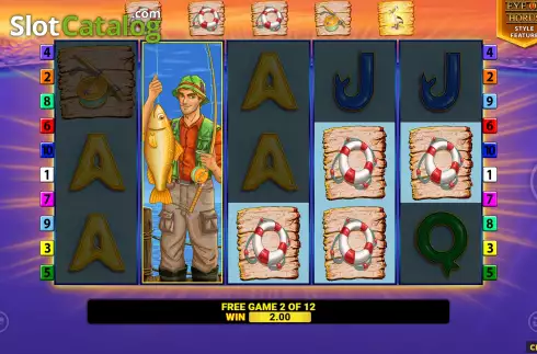 Скрин7. Fishin' Frenzy All Stars слот