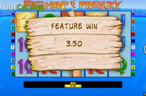 Скрин8. Fishin' Frenzy All Stars слот