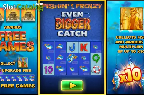 Скрин2. Fishin’ Frenzy Even Bigger Catch слот