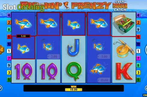 Скрин4. Fishin’ Frenzy Even Bigger Catch слот