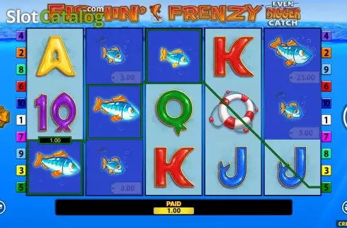 Скрин5. Fishin’ Frenzy Even Bigger Catch слот