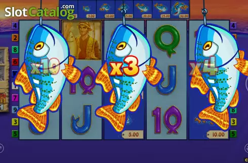 Скрин9. Fishin’ Frenzy Even Bigger Catch слот