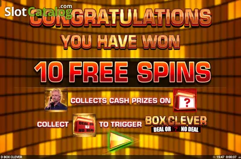 Скрин8. Deal or No Deal Box Clever слот