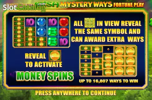 Скрин2. Luck O' The Irish Mystery Ways слот