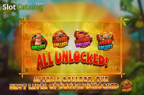 Скрин2. King Kong Cash Go Bananas слот