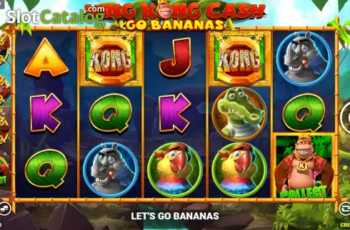 Скрин3. King Kong Cash Go Bananas слот